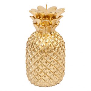 kaars ananas goud gold vuur