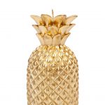 kaars ananas goud gold keukenaccesoire kamer