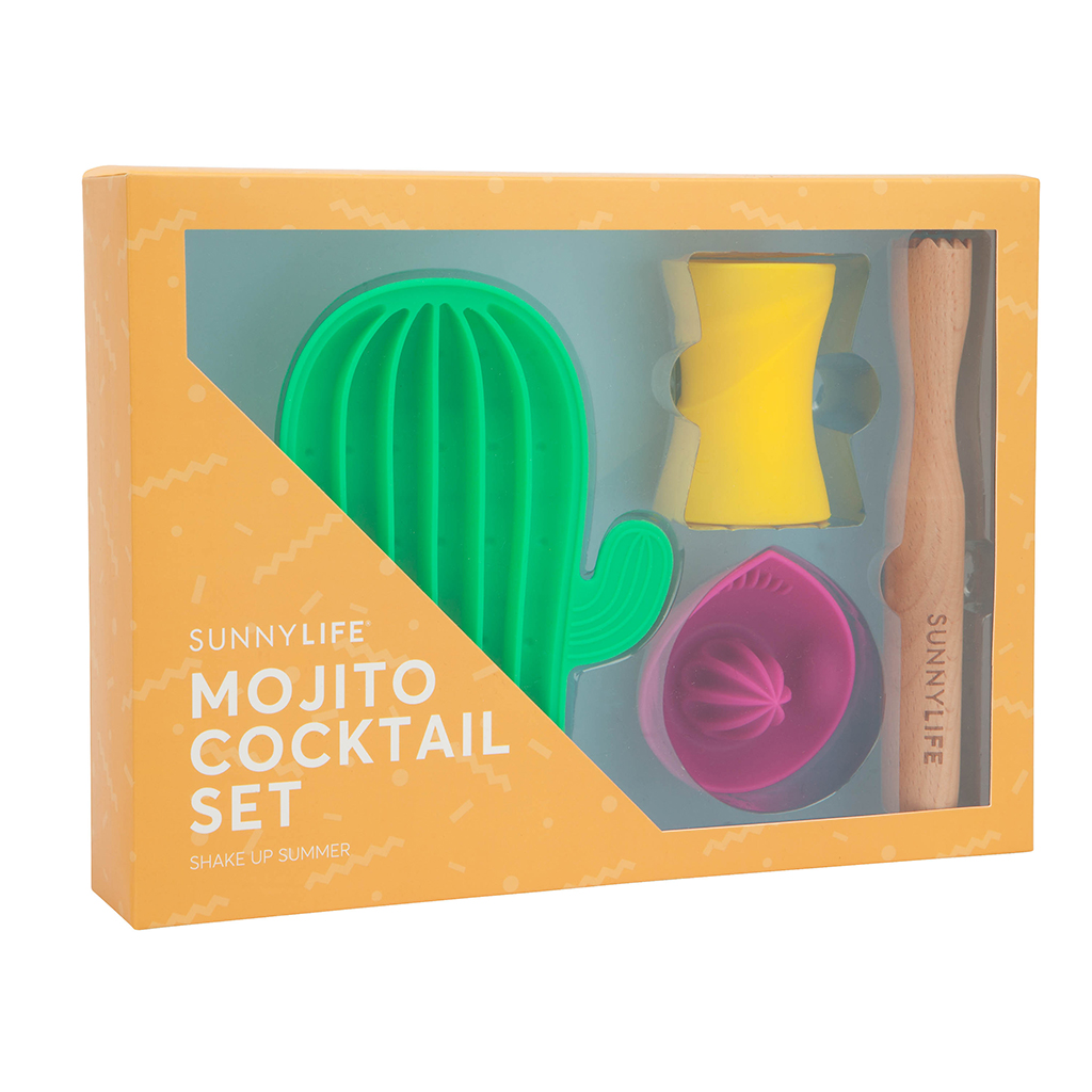 verpakking mojito cocktail set 4 producten in een