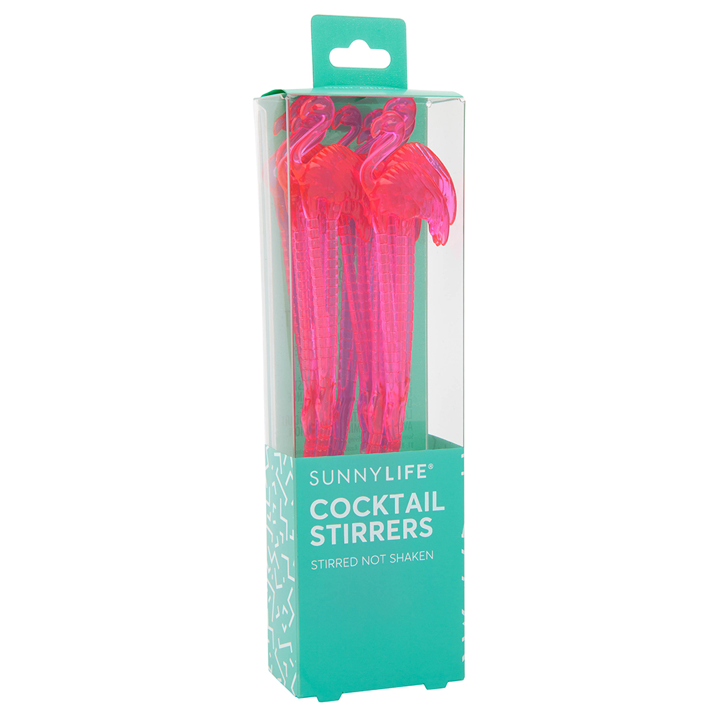 doosje verpakking flamingo roerstaafjes