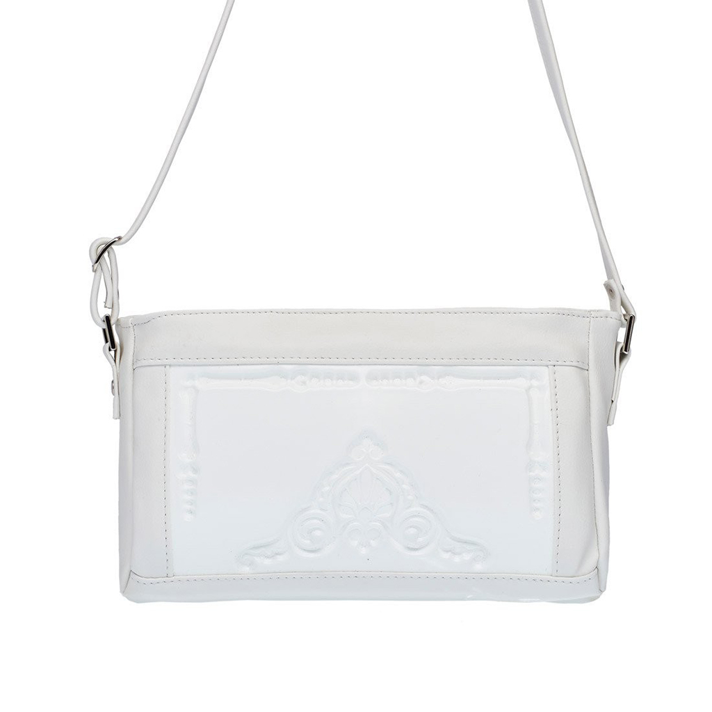 Crossbody Daisy Bag White Medusa