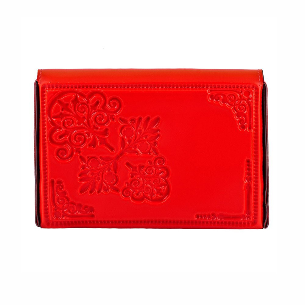 achterkant clutch rood medusa mini