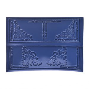 medusa tas vegan plastic blauw