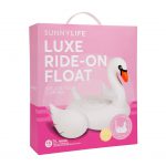 verpakking doos box luxe ride on float zwemband luchtbed