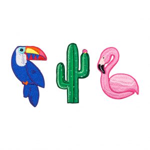 sunnylife bafgets toekan cactus flamingo set