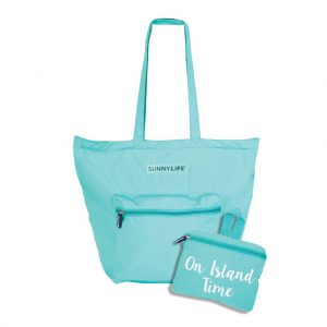 uitvouwbare tas bagbeach strand met kleine tas