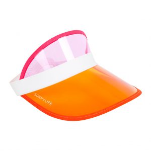 cap tennis pet oranje roze golf oma hoedje sunvisor