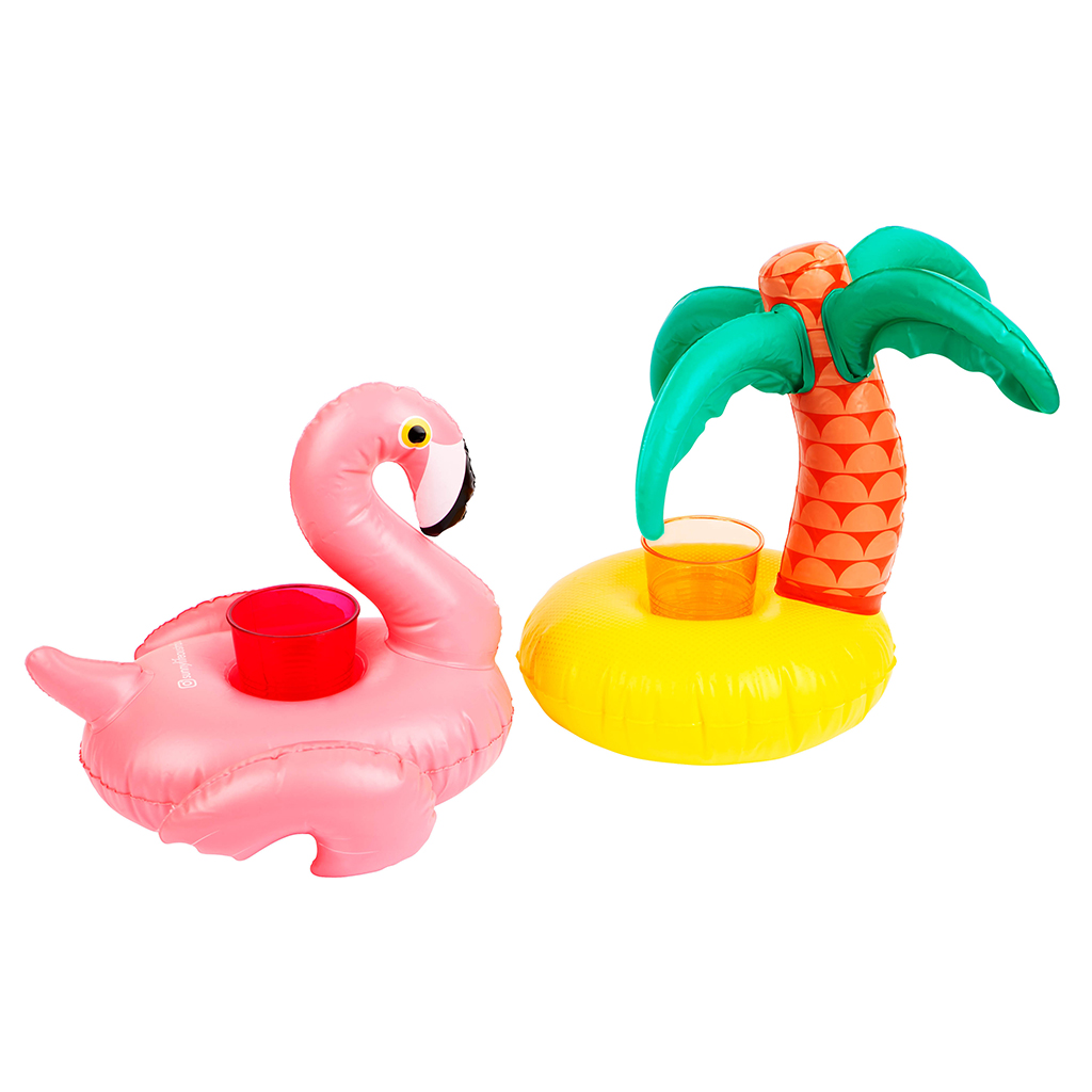 drankjes houder flamingo palmboom drankjes houder