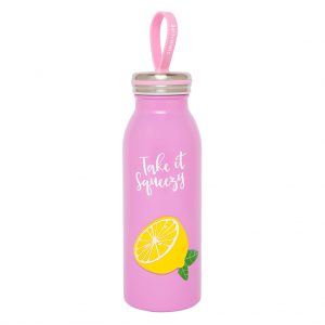 flask thermosfles take it squeezy lemon