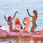 sfeer beeld flamingo rose gold cockatoo kaketoe roze meiden girls