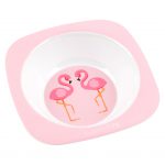 kommetje flamingo kids eten peuter baby bordje