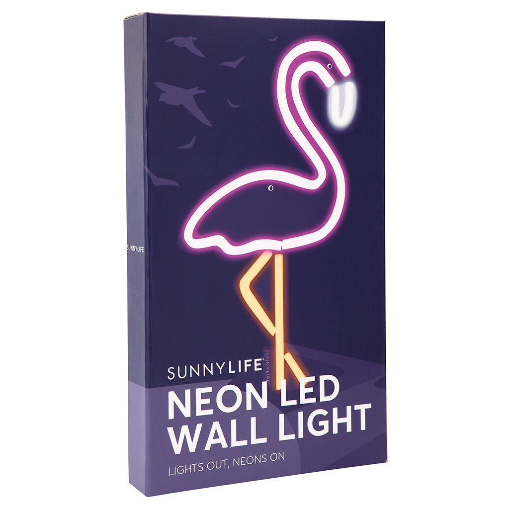 Wall Flamingo Neon Light Large