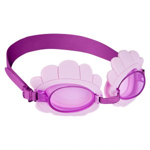 duikbril kids kinderen paars bril zwemmen shell schelp