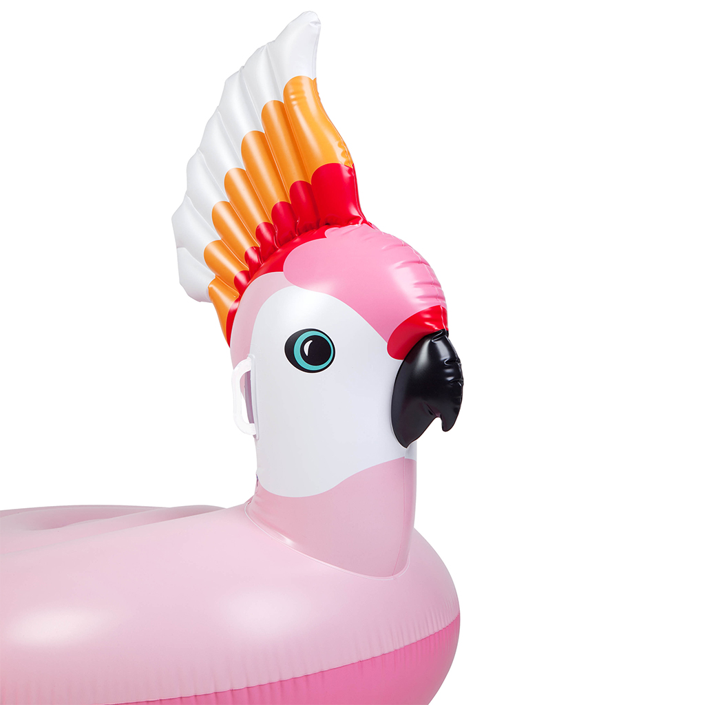 cockatoo pink kaketoe float ride on