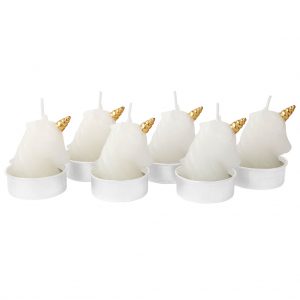tea lights unicorn kaarsjes candels