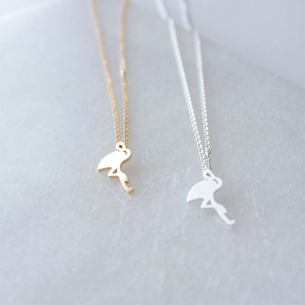 Flamingo ketting Annet Weelink