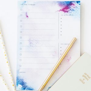 planner glamour to do to check to remember