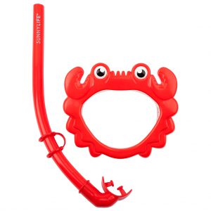 snorkel duikbril crab kids krab zwemmen spelen buitenspelen snorkel kids