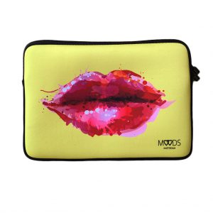 laptop sleeve hoes lippen