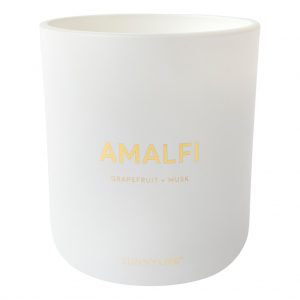 Amalfi geur kaars wit