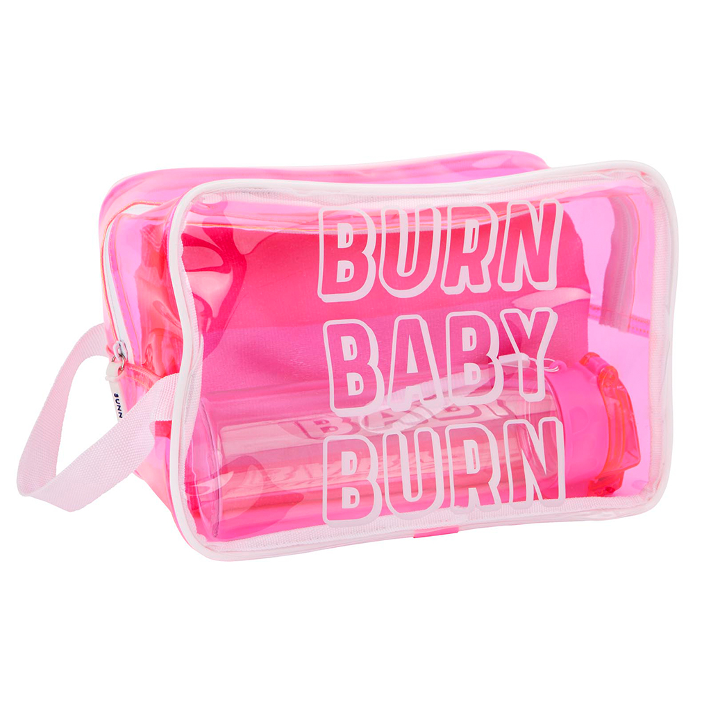 Neon roze tas cheap
