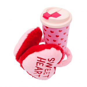 sweat heart bff oorwarmers en mug beker