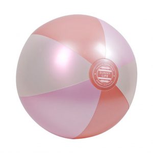 roze strandbal metallic