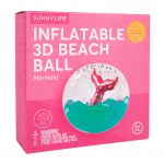 verpakking 3D beach ball strandbal mermaid