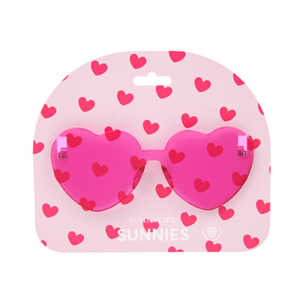verpakking roze zonnebril sunnies