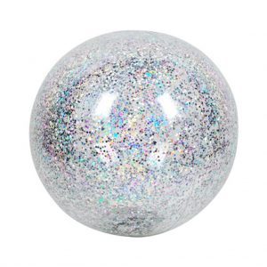 opblaas bal glitter