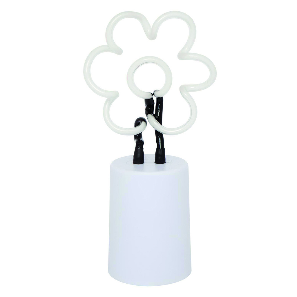 sunnylife mirthecastello neon lamp small daisy