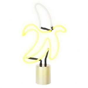 banaan neon lamp sunnylife