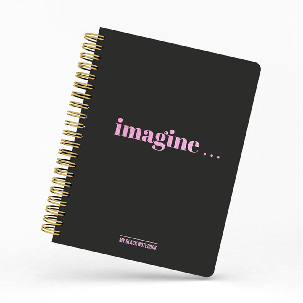 My Black Notebook Imagine Studio Stationery
