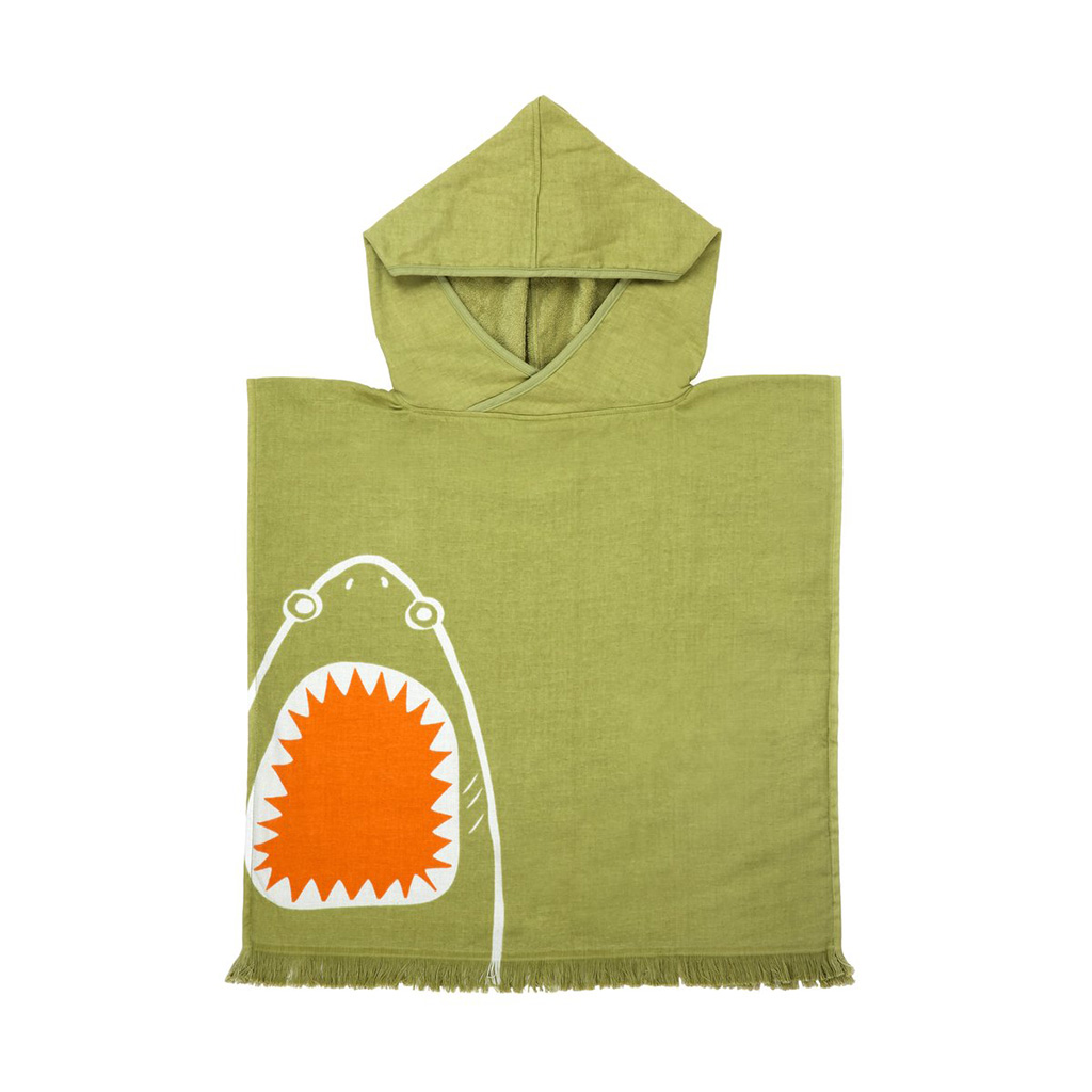 Strand Poncho Haai Sunnylife