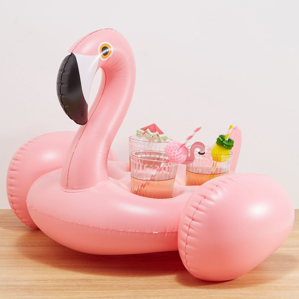 Opblaasbare Drinkhouder Flamingo Sunnylife