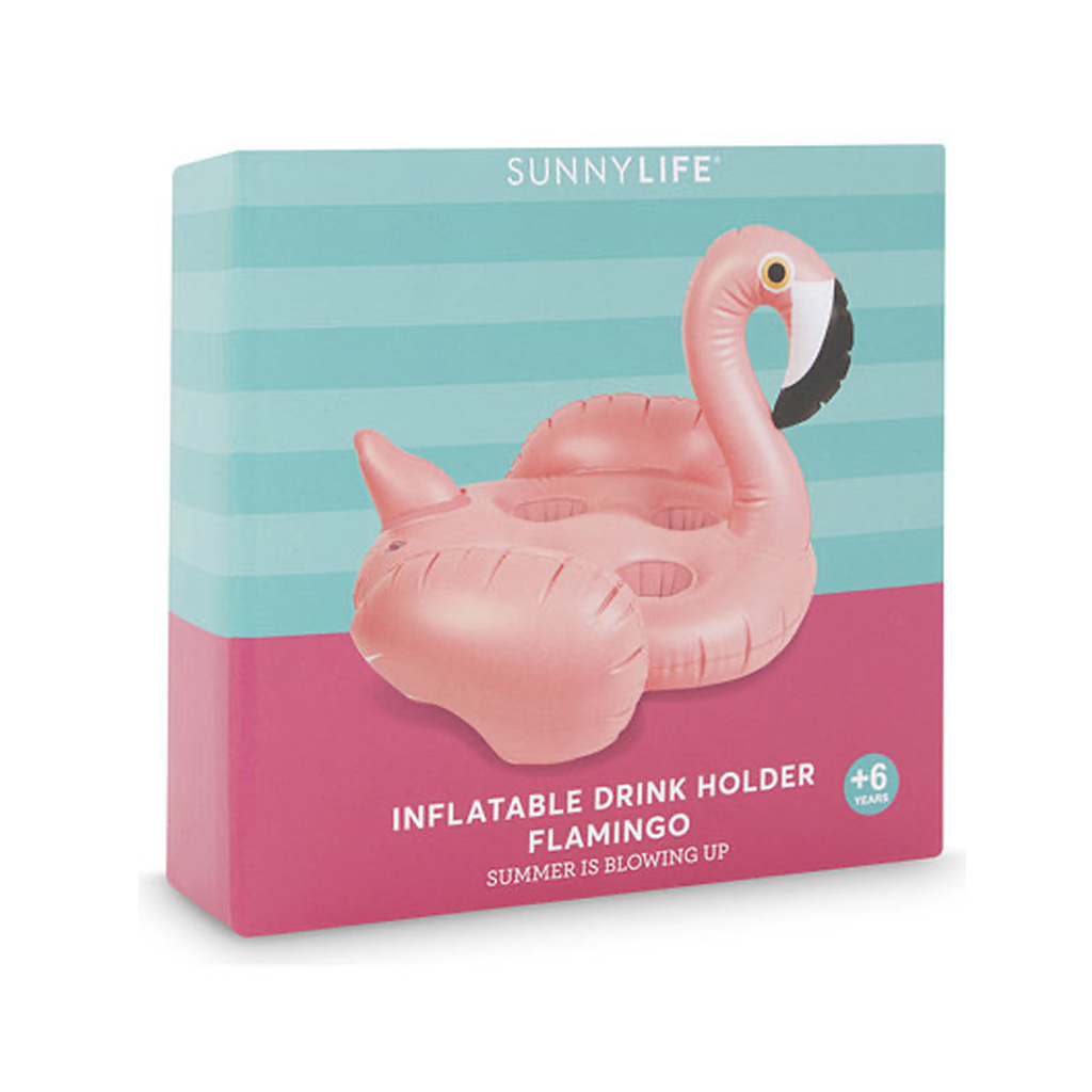 Opblaasbare Drinkhouder Flamingo Sunnylife