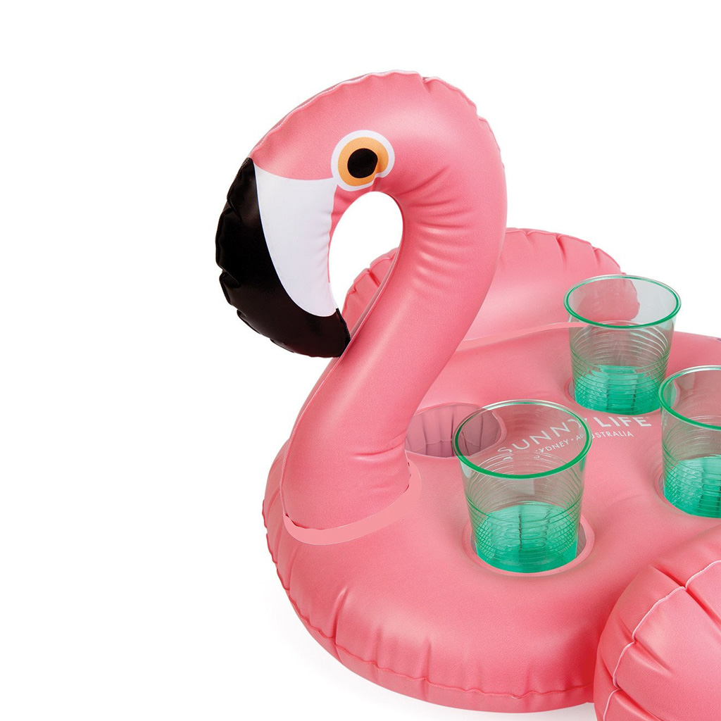 Opblaasbare Drinkhouder Flamingo Sunnylife