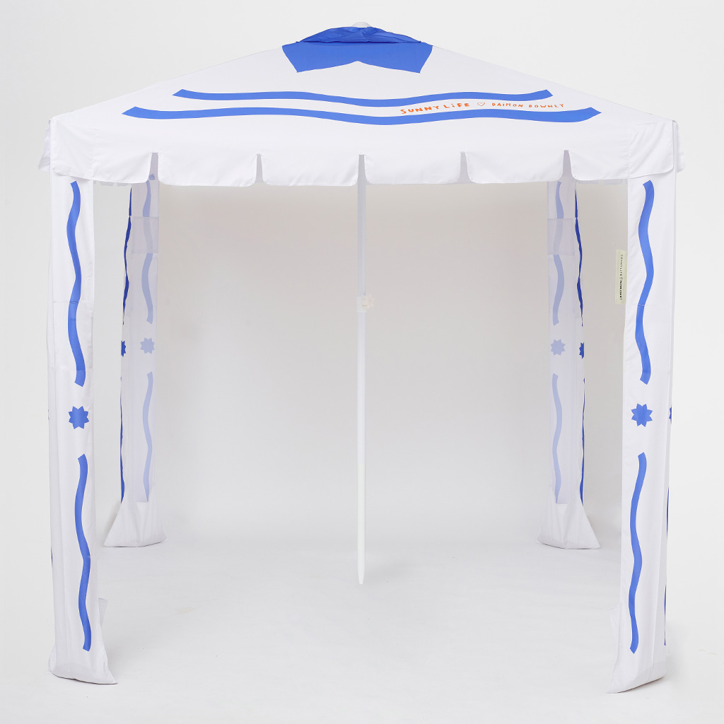 Strandtent Diep Blauw Sunnylife