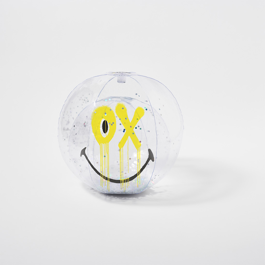 Smiley Opblaasbare 3D Bal